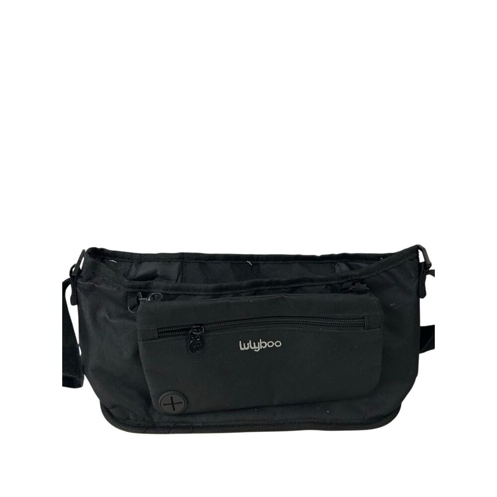 Lulyboo Baby Stroller Organizer Pouch 13x17‎ black